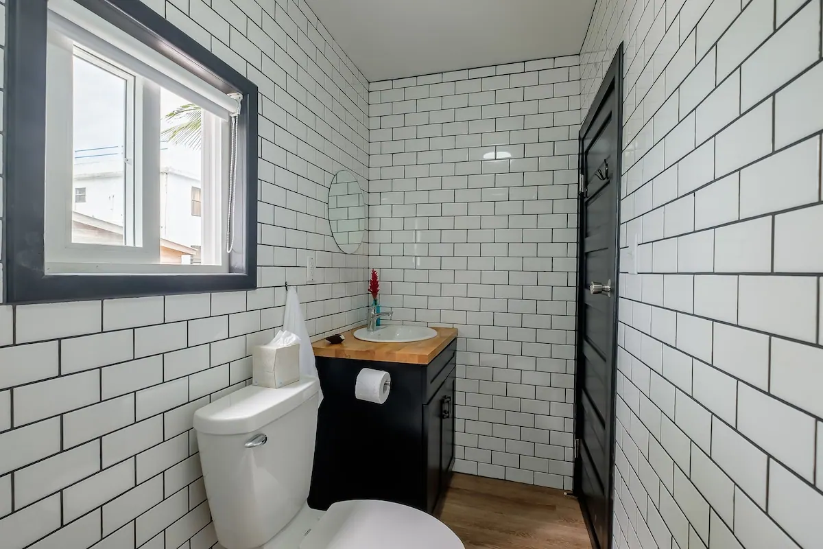 Bathroom in the Aqua Vista Beachfront Suites photo gallery