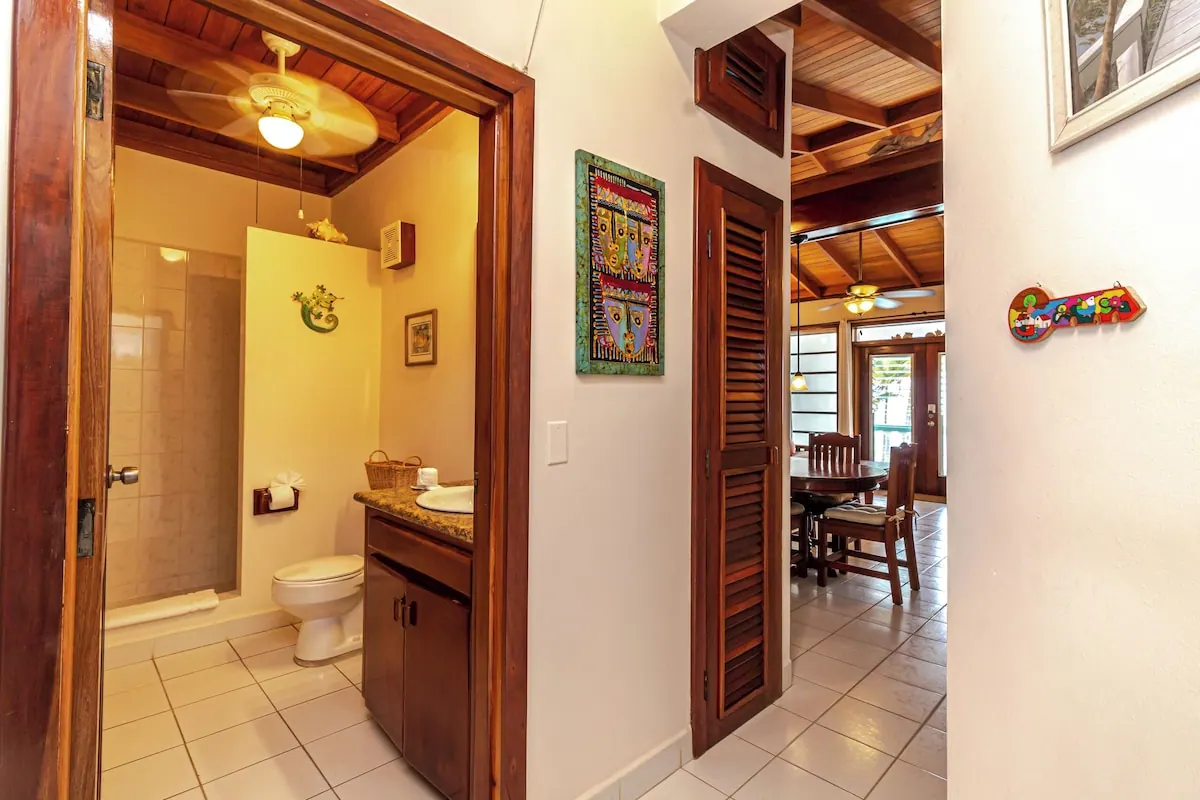 Bathroom in the Coral Bay Villas photo gallery