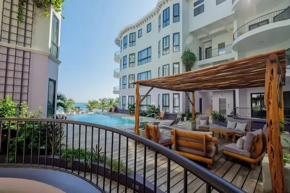 Property exterior in the Diamante Beachfront Suites photo gallery
