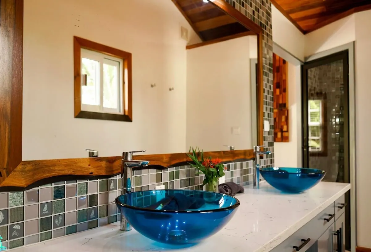 Bathroom in the Mångata Villas photo gallery
