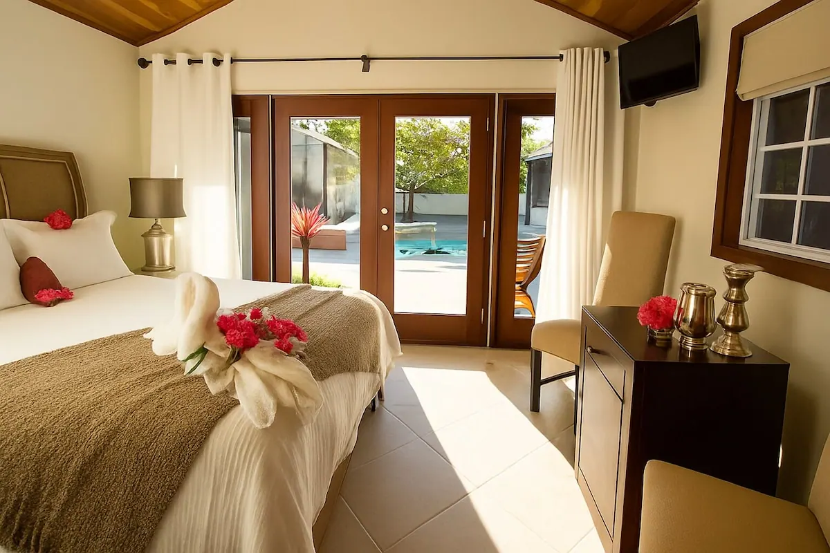Guest room in the Marbucks Bed & Breakfast photo gallery