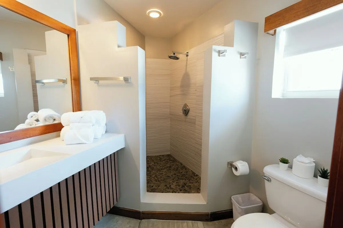 Bathroom in the Mata Rocks Resort photo gallery