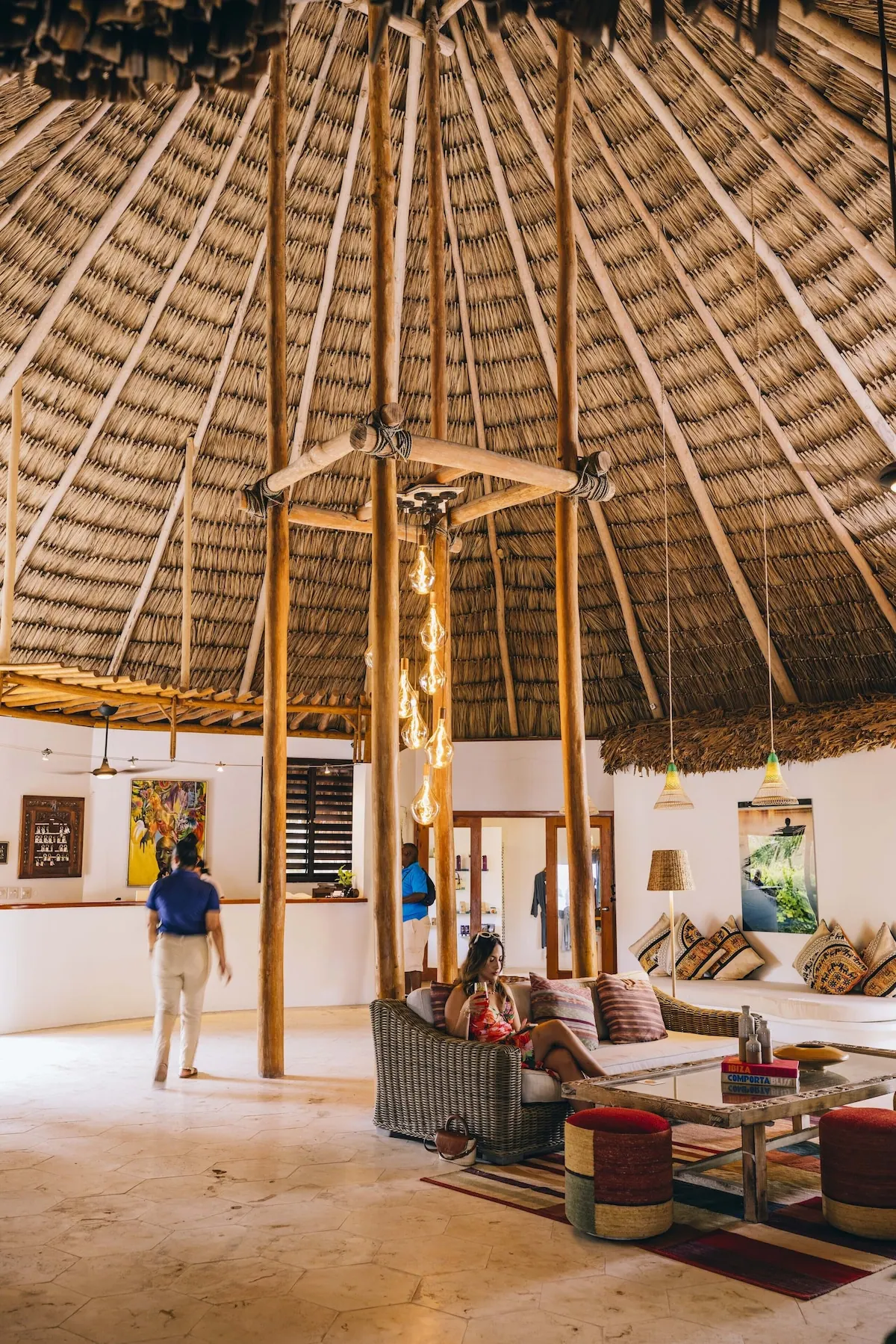 Reception area in the Matachica Resort & Spa photo gallery
