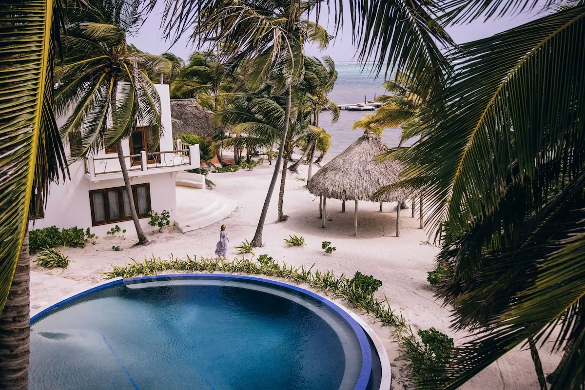 Pool area in the Matachica Resort & Spa photo gallery