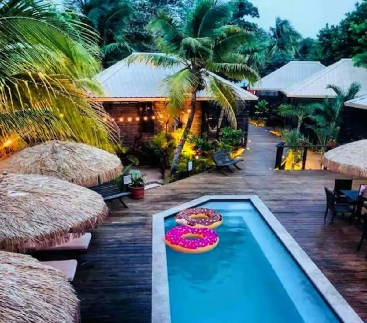 Pool area in the PUR Boutique Cabanas photo gallery