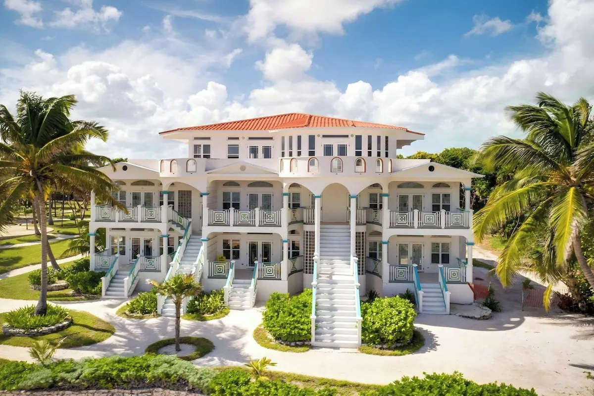 Property view in the Reef Haven Belize photo gallery