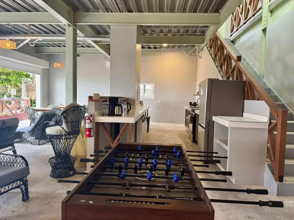 Property view in the Sandbar Beachfront Hotel & Hostel photo gallery