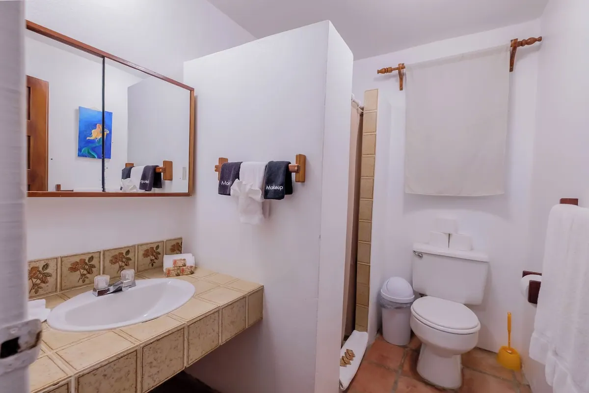 Bathroom in the Seven Seas Resort photo gallery