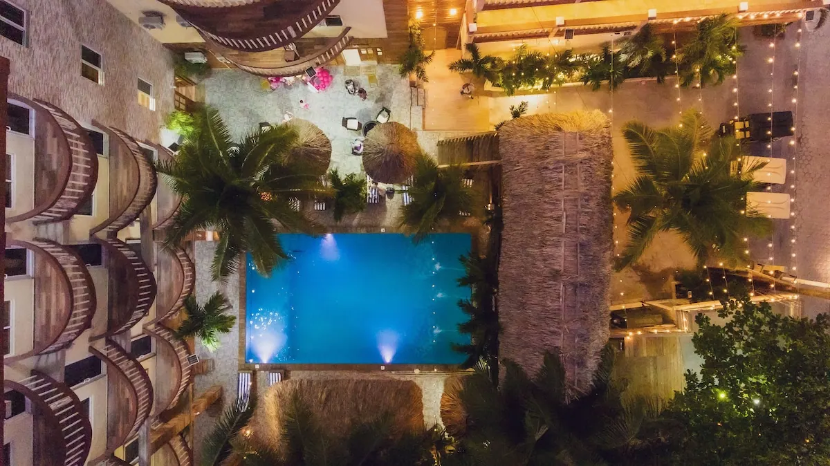 Pool area in the Tropical Palace Hotel photo gallery