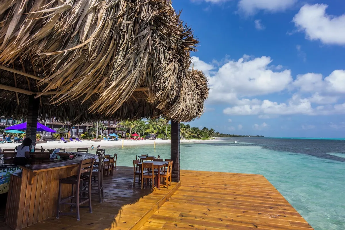 Coastal setting in the X'Tan Ha - The Waterfront Resort photo gallery