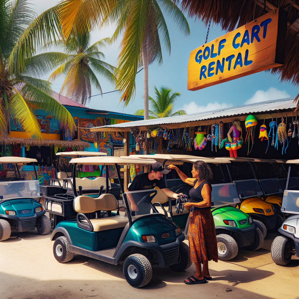 belize golf cart rental